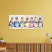 Illustratie voor 'St. Valentijnsdag", 1914 Canvas Afdruk (Insitu (Woonkamer))