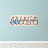 Illustratie voor 'St. Valentijnsdag", 1914 Canvas Afdruk (Insitu (Houten vloer))