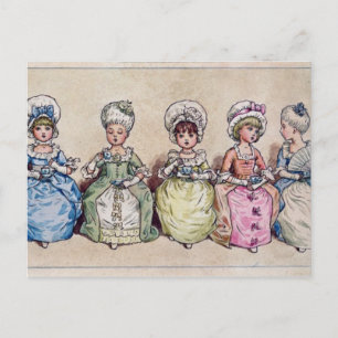 Illustratie voor "St. Valentijnsdag", 1914 Feestdagenkaart