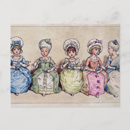 Illustratie voor "St. Valentijnsdag", 1914 Feestdagenkaart (Voorkant)