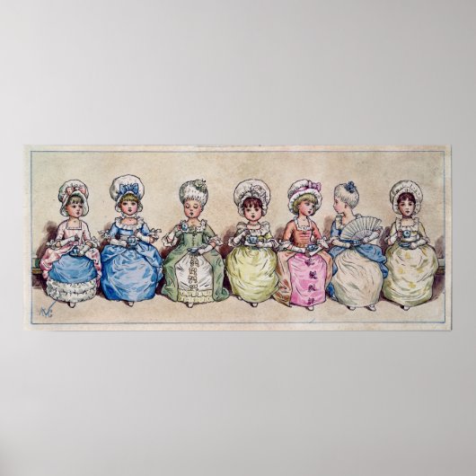 Illustratie voor 'St. Valentijnsdag", 1914 Poster (Voorkant)