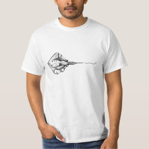 Illustratie voor stralen t-shirt