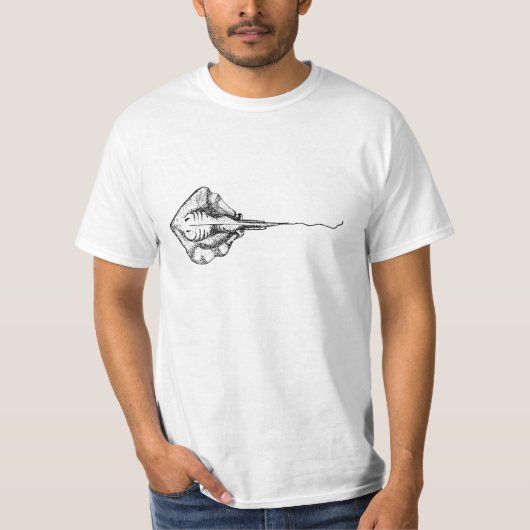 Illustratie voor stralen t-shirt (Voorkant)