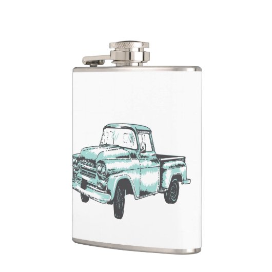 illustratie vrachtwagen heupfles (Links)