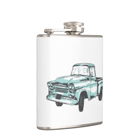  illustratie vrachtwagen heupfles (Rechts)