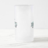  illustratie vrachtwagen matglas bierpul (Center)