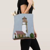 Illustratie  vuurtoren tote bag (Dichtbij)