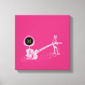 illustratie W Boom Monogram Canvas (Voorkant)