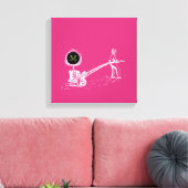 illustratie W Boom Monogram Canvas (Insitu (Woonkamer))