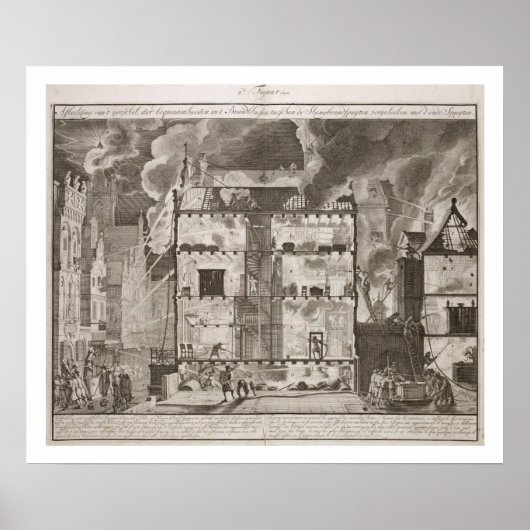 Illustratie waaruit blijkt hoe nieuwe lange brands poster (Voorkant)