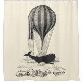 Illustratie  walvis douchegordijn (Voorkant)