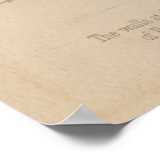 Illustratie  Washington Monument (1886) Poster (Hoek)