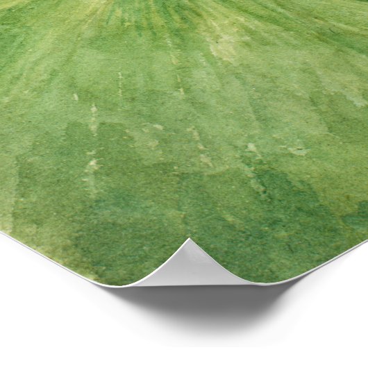  illustratie WaterLily Poster (Hoek)