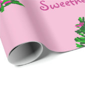 Illustratie Waterverf kerstboom Costomize Cadeaupapier (Rol Hoek)