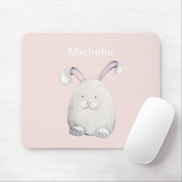 Illustratie Waterverf paasbunny Muismat