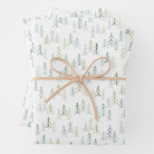 Illustratie waterverf pine-structuur  inpakpapier vel (In situ)