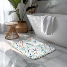 Illustratie Waterverven flessenpatroon 