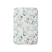 Illustratie Waterverven flessenpatroon  Badmat (Voorkant Verticaal)