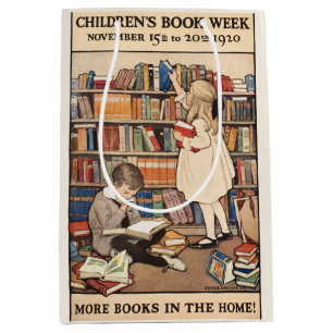 Illustratie Week van het Kinderboek Bibliotheek Medium Cadeauzakje