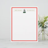 Illustratie Wereldbol Sneeuw Vakdag Foto-briefing Briefhoofd (Staand voorkant)