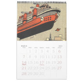 illustratie Wetenschap Fictie Steampunk Kalender (Mar 2027)