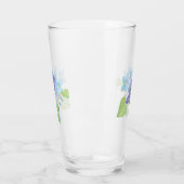 Illustratie Wild Violet Flowers Glas (Links)