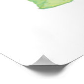 Illustratie Wild Violet Flowers Poster (Hoek)