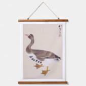  illustratie: Wilde gans Hangend Wandkleed