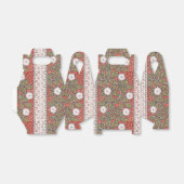 Illustratie Wilde Roos Kunst Illustratie Bloem Vin Bedankdoosjes (Uitgevouwen)