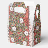 Illustratie Wilde Roos Kunst Illustratie Bloem Vin Bedankdoosjes (Geopend)