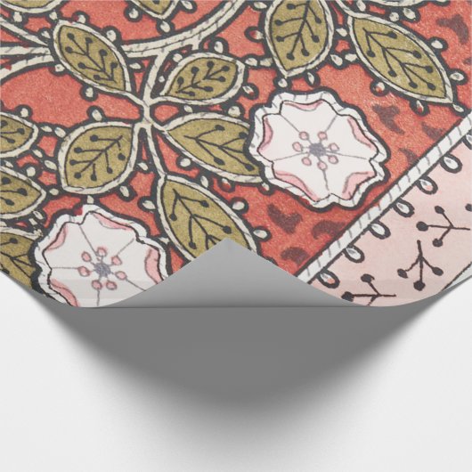 Illustratie Wilde Roos Kunst Illustratie Bloem Vin Cadeaupapier (Hoek)