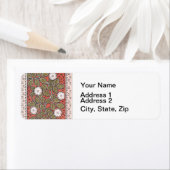 Illustratie Wilde Roos Kunst Illustratie Bloem Vin Etiket (Insitu)