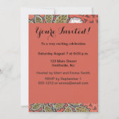 Illustratie Wilde Roos Kunst Illustratie Bloem Vin Kaart (Voorkant)