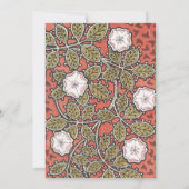 Illustratie Wilde Roos Kunst Illustratie Bloem Vin Kaart (Achterkant)