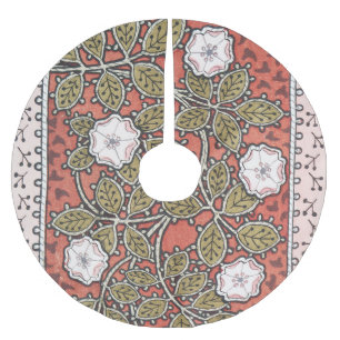 Illustratie Wilde Roos Kunst Illustratie Bloem Vin Kerstboom Rok