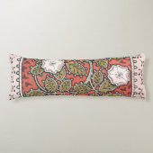 Illustratie Wilde Roos Kunst Illustratie Bloem Vin Lichaamskussen (Voorkant)