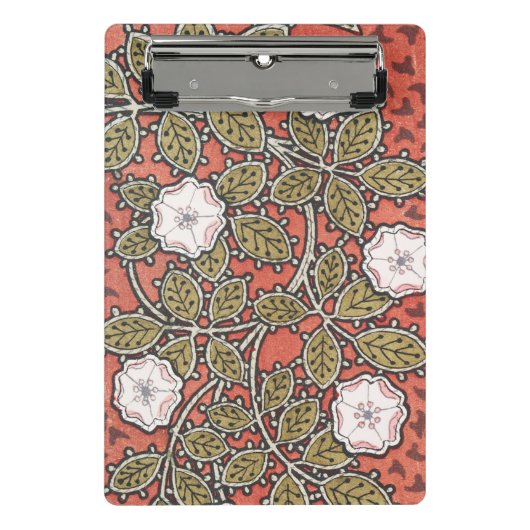 Illustratie Wilde Roos Kunst Illustratie Bloem Vin Mini Klembord (Voorkant)