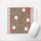 Illustratie Wilde Roos Kunst Illustratie Bloem Vin Muismat (Met muis)