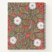 Illustratie Wilde Roos Kunst Illustratie Bloem Vin Notitieboek (Achterkant)