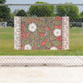 Illustratie Wilde Roos Kunst Illustratie Bloem Vin Spandoek (Insitu)