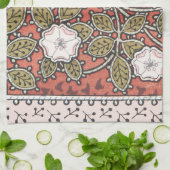 Illustratie Wilde Roos Kunst Illustratie Bloem Vin Theedoek (Gevouwen)