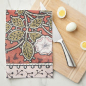 Illustratie Wilde Roos Kunst Illustratie Bloem Vin Theedoek (Quarter Fold)