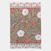 Illustratie Wilde Roos Kunst Illustratie Bloem Vin Theedoek (Verticaal)