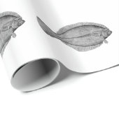  illustratie winterflounder cadeaupapier (Rol Hoek)