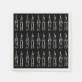  ILLUSTRATIE, wit snoepgoed Napkin Servet (Voorkant)