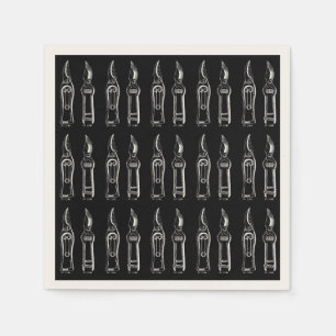  ILLUSTRATIE, wit snoepgoed Napkin Servet