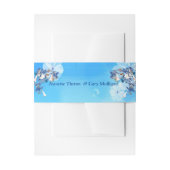 Illustratie Witte Waterverf Moonbloem Uitnodigingen Wikkel (Voorkant Voorbeeld)