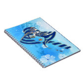 Illustratie Witte Waterverf Moonflower Notitieboek (Rechterzijde)