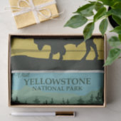 illustratie Yellowstone National Park Tissuepapier (Geschenk)