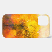 Illustratie zacht kleurrijk herfstbos. Abstract Case-Mate iPhone Case (Achterkant (horizontaal))